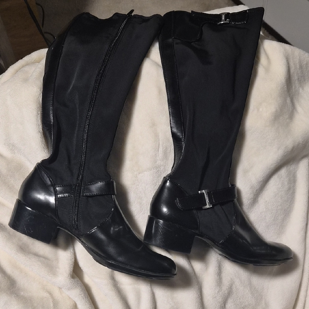 Etienne Aigner Black‎ Heeled Boots